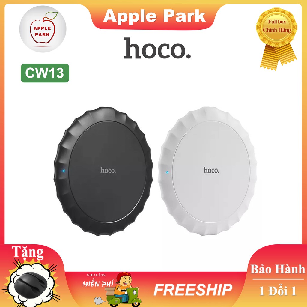 Đế Sạc Không Dây HOCO CW13 Sạc Nhanh Qi Xài Cho iPhone Samsung XiaoMi Vâng Thiết Bị Điện Tử Có Chức Năng Sạc Không Dây