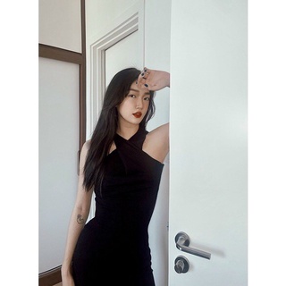 ĐẦM BODY CỔ YẾM CHÉO