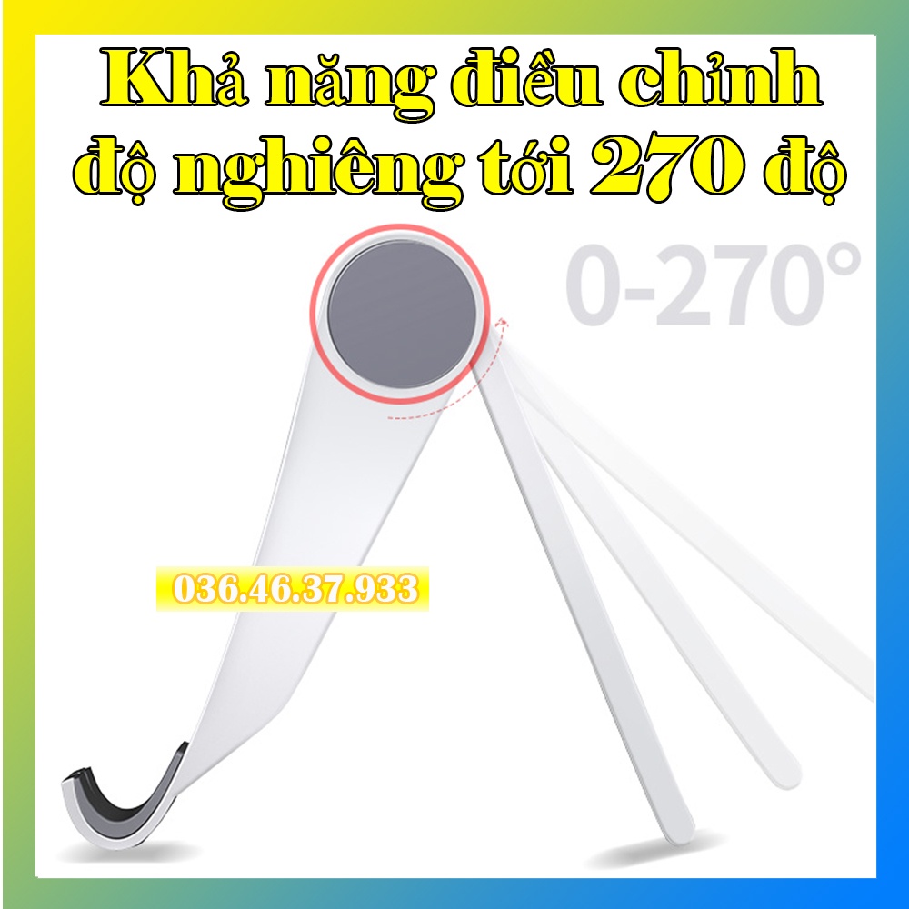 Giá đỡ điện thoại di động để bàn đa năng gấp gọn được thiết kế sang trọng bằng Nhựa cao cấp