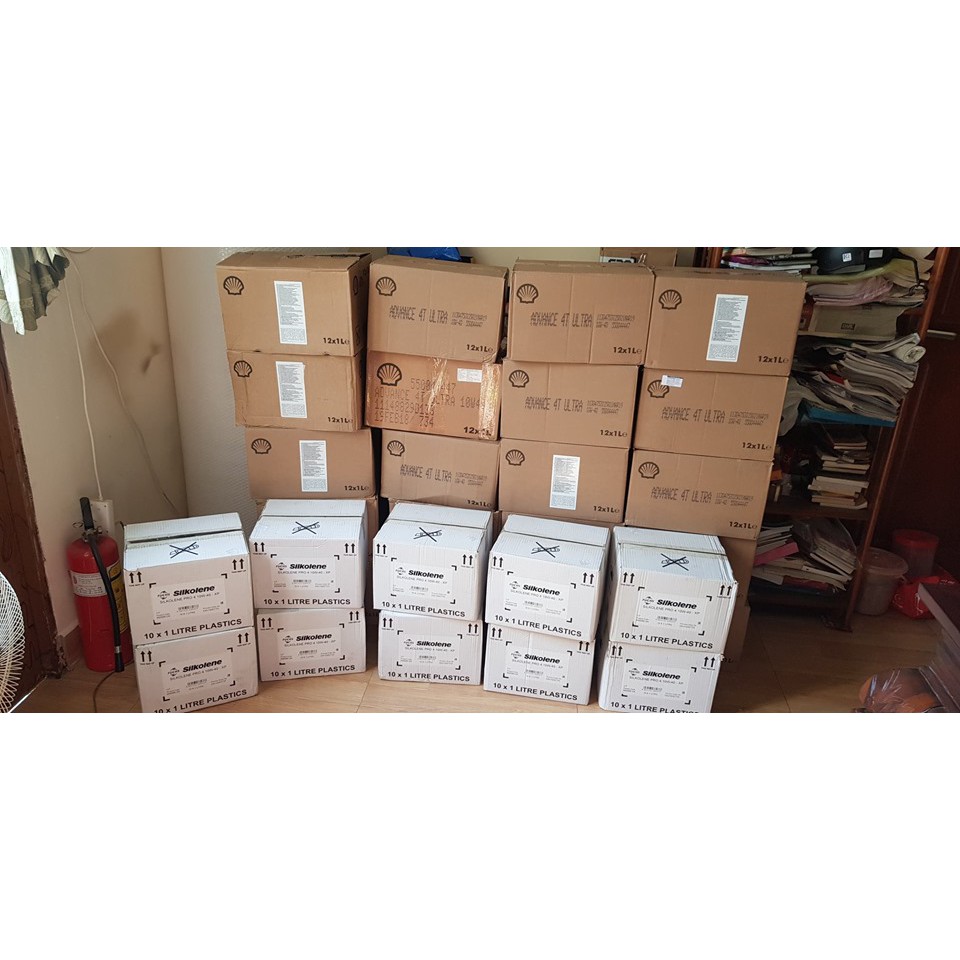 [Mã LIFEAU5SALE giảm 10% đơn 50K] (Châu Âu tem 2 lớp) Nhớt nhập khẩu cao cấp Shell Advance 4T Ultra 10W40