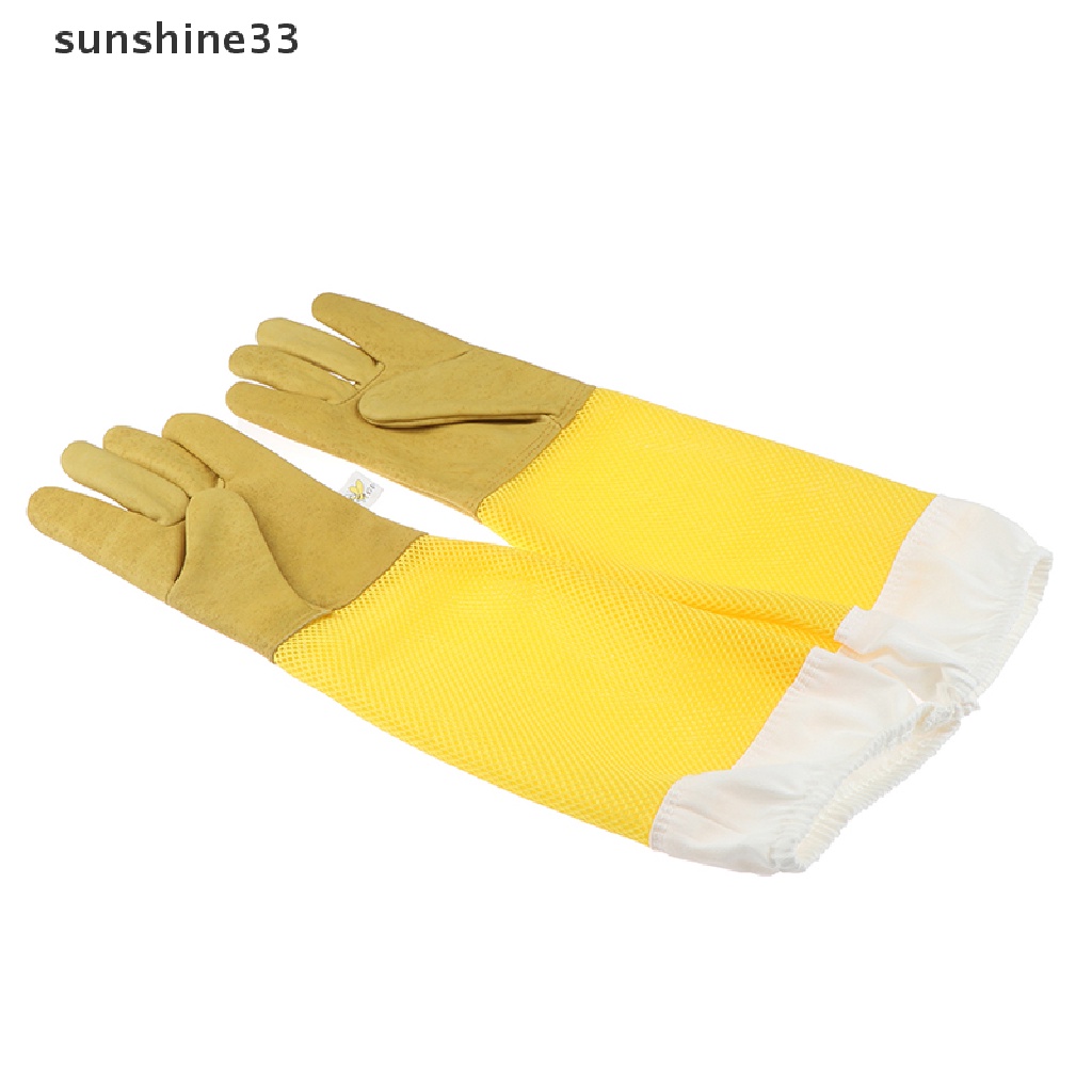 Găng Tay Da Dê Dùng Nuôi Ong Chuyên Dụng