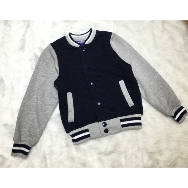 Áo nỉ bomber bé trai bé gái