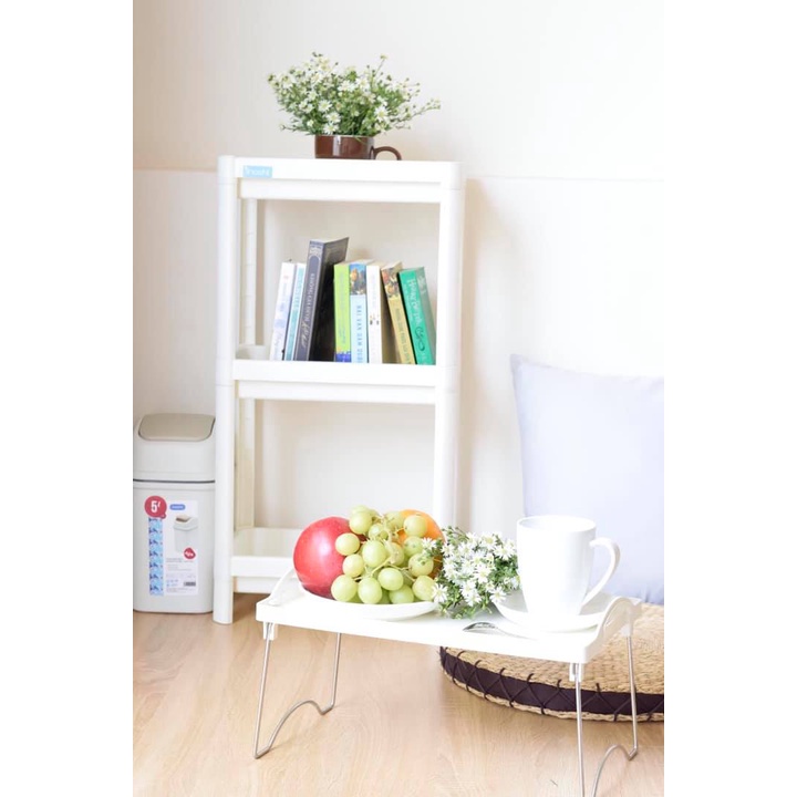 Kệ đựng đồ đa năng nhà bếp nhà tắm phòng khách nhựa inochi thiết kế chắc chắn sang trọng M17