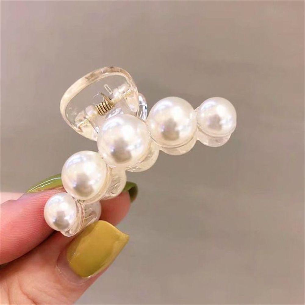Kẹp Tóc Càng Cua Đính Ngọc Trai Thanh Lịch Cho Nữ