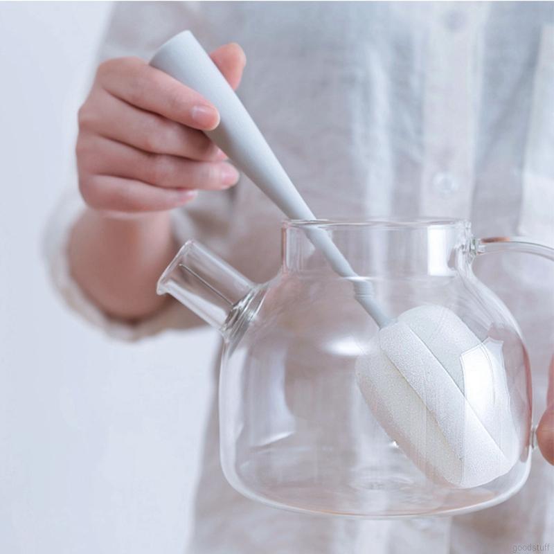 Bàn chải vệ sinh ly cốc tay cầm dài tiện dụng
