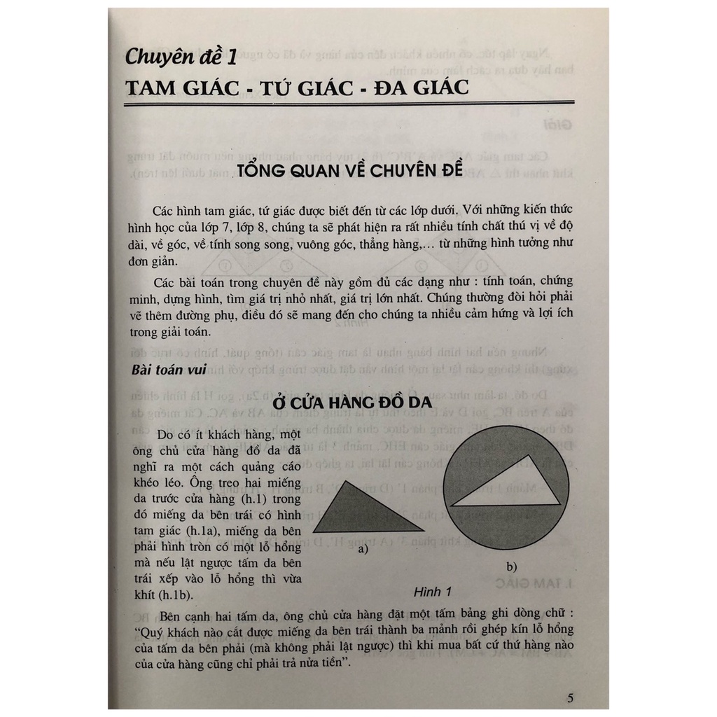 Sách - 9 chuyên đề Hình Học trung học cơ sở