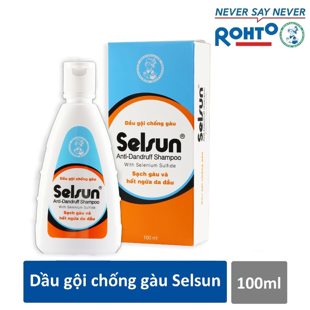 (chính hãng) Dầu gội chống gàu Selsun 100ml VÀ 50ML