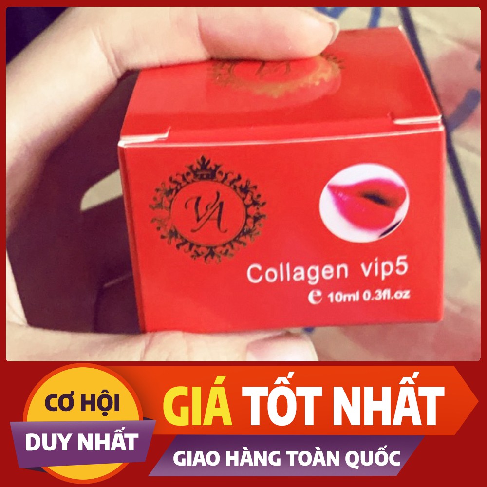 dưỡng môi colgen vip5