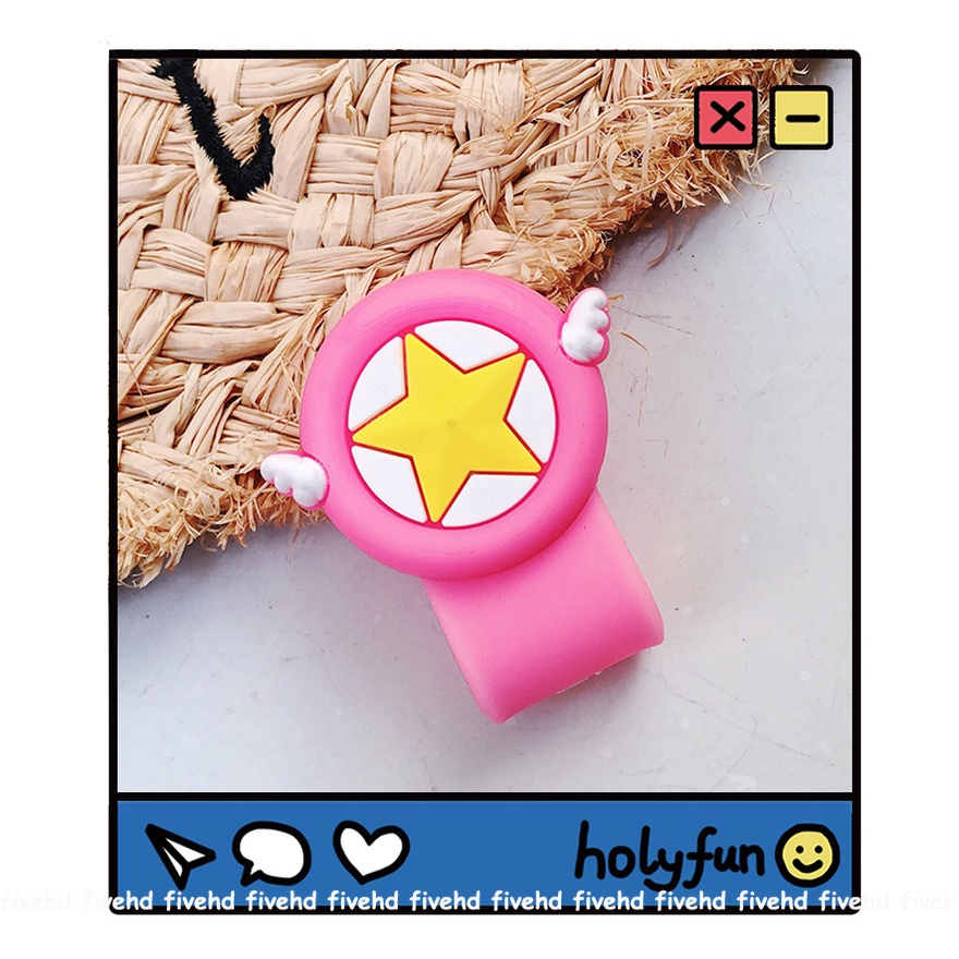 Cute Charging Cable Earphone Winder for Apple Android USB Charging Data Cable Cute Animal Cable Bobbin Protector Wire Cord Holder for Earphone Hot Cartoon Cable Orgnizer Winder