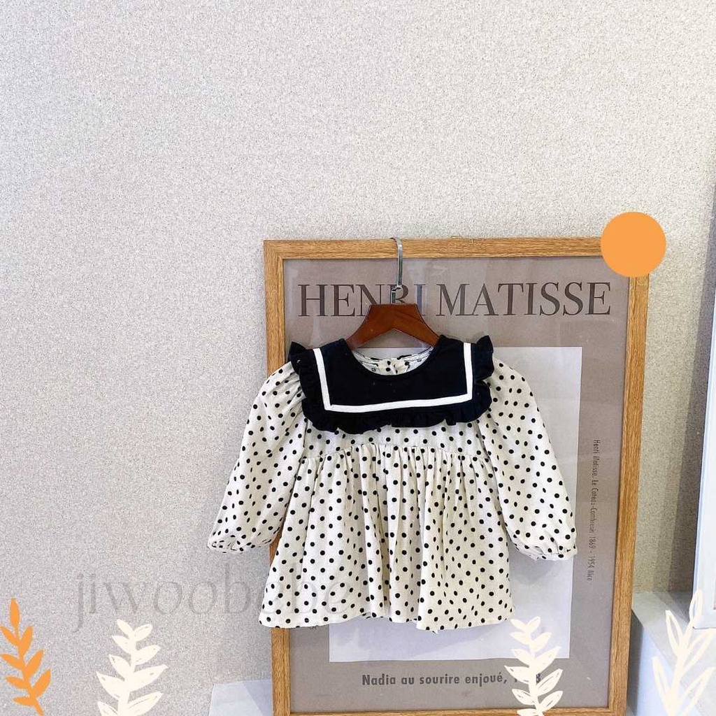 [Hàng Thiết Kế] Bodysuit Cho Bé Dáng Váy Chất Thô Nỉ 100% Sợi Cotton - Váy Cho Bé Chất Thô Cà Bông Siêu Mềm Mại Và Ấm Áp