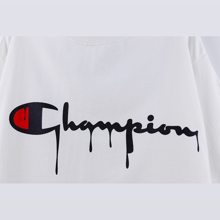 Áo thun CHAMPION® TAGLESS IN LOGO TAN CHÃY - Unisex Nam Nữ