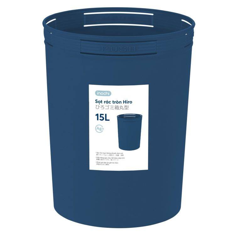 Sọt rác Hiro 15L ( Giao màu ngẫu nhiên )