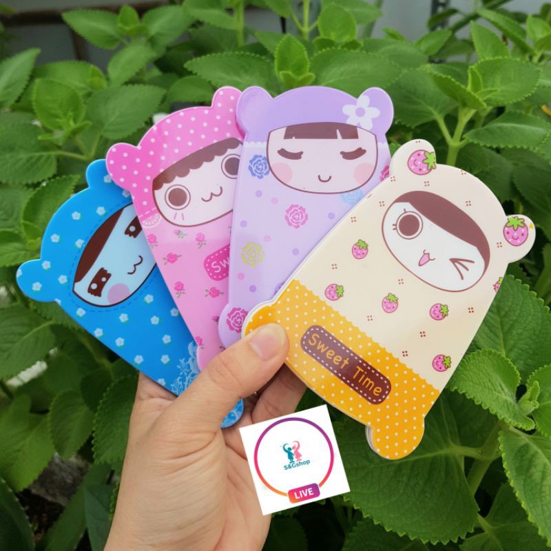 Gương lược mini kute bỏ túi