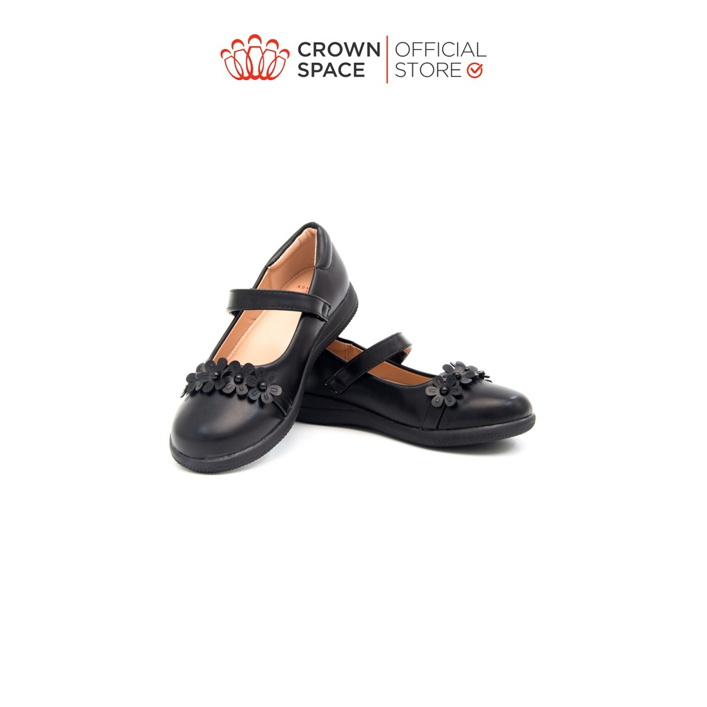 Giày Búp Bê Đi Học Bé Gái Crown Space School Shoes CRUK3050 Size 29-38/4-14 Tuổi- PHIÊN BẢN CAO CẤP PREMIUM