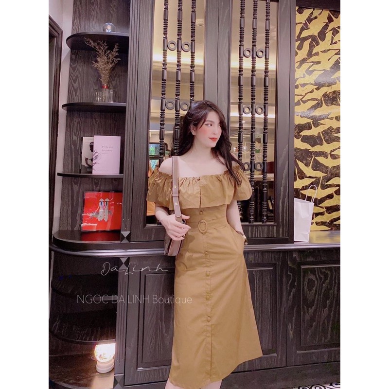 VÁY BÈO VAI CÚC BỌC ĐAI EO | BigBuy360 - bigbuy360.vn