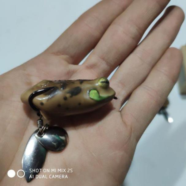 Mồi Câu Lure Frog Toon V1 V2 V3 V4 Thái Lan Chuyên Câu Lure Siêu Nhậy MG10 đồ câu FISHING_HD