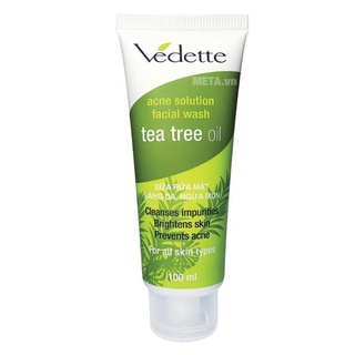 SỮA RỬA MẶT VEDETTE TEA TREE OIL TRÀM TRÀ 100 ML