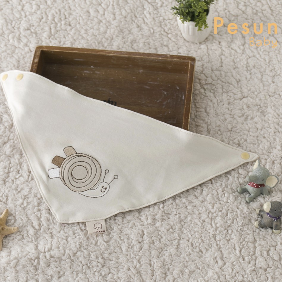 Khăn yếm dãi tam giác hàng cao cấp 1-5 tuổi 100% vải Cotton Hữu Cơ tự nhiên an toàn cho bé