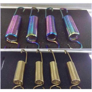 Lò xo chân chống titan và màu vàng - abion19