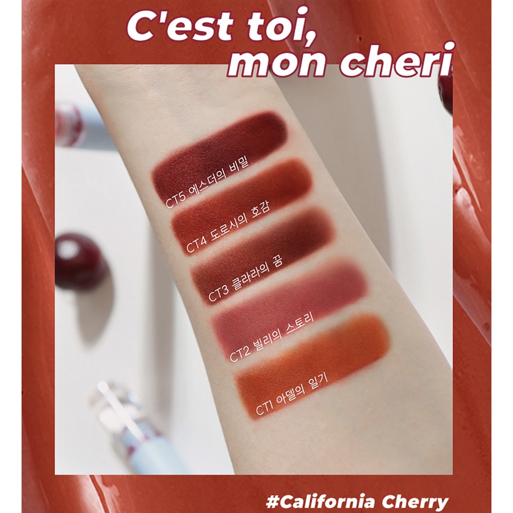 Son Kem Lì Dearmay California Cherry Velvet Tint 4.4g | WebRaoVat - webraovat.net.vn