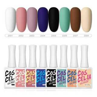 Coscelia 1 Gel Móng Tay 15ml Ngâm Gel Top & Base Coat Bán Cố Định Gel Móng Tay Không Cồn Thiết Kế Móng Tay