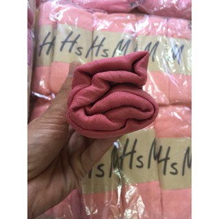 KHĂN H&M VẢI ĐŨI MÀU TÍM ĐẬM