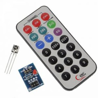 Module remote hồng ngoại + đầu thu ir1838