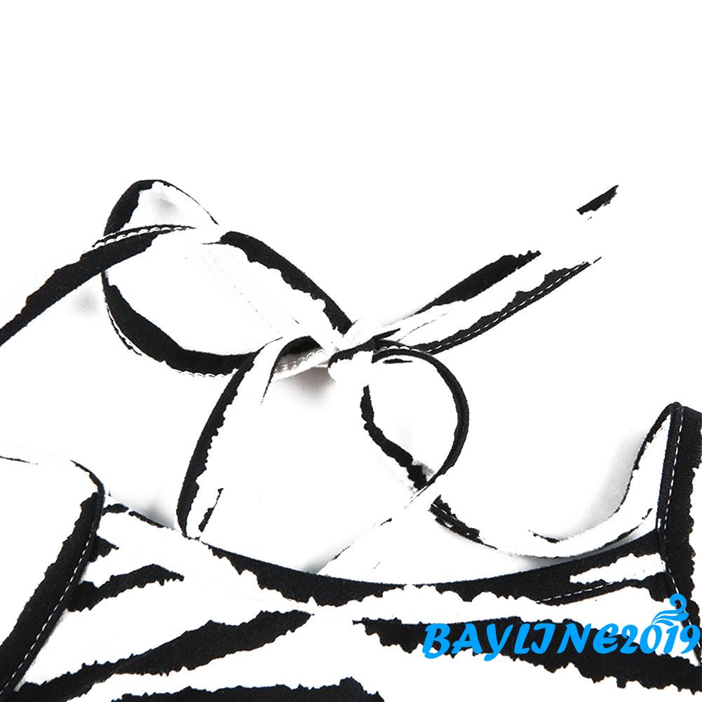 Áo Không Tay Họa Tiết Sọc Ngựa Vằn Cá Tính Cho Nữ | BigBuy360 - bigbuy360.vn