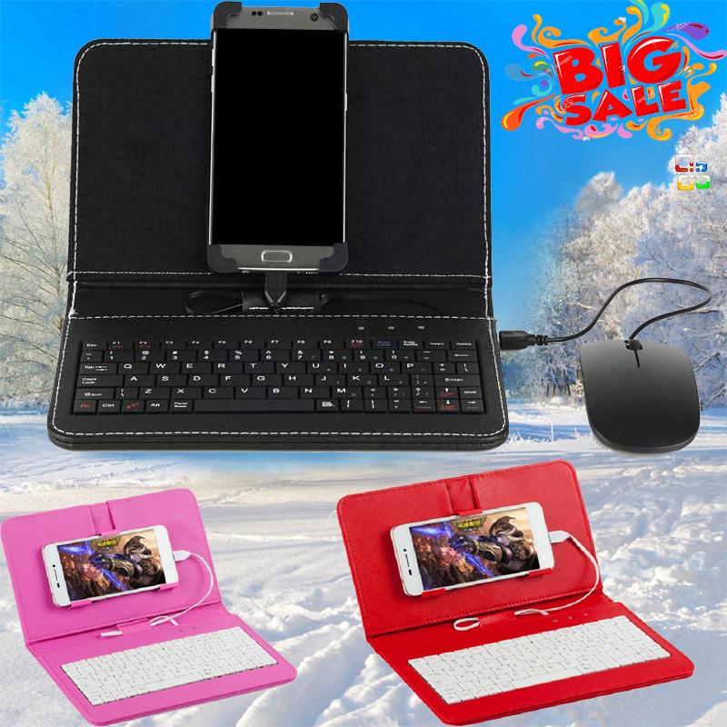 Bao Da Bàn Phím Kèm Chuột Máy Tính Bảng Từ 4.5-8 Inch Có Thể Lướt Wed Chơi Game | BigBuy360 - bigbuy360.vn