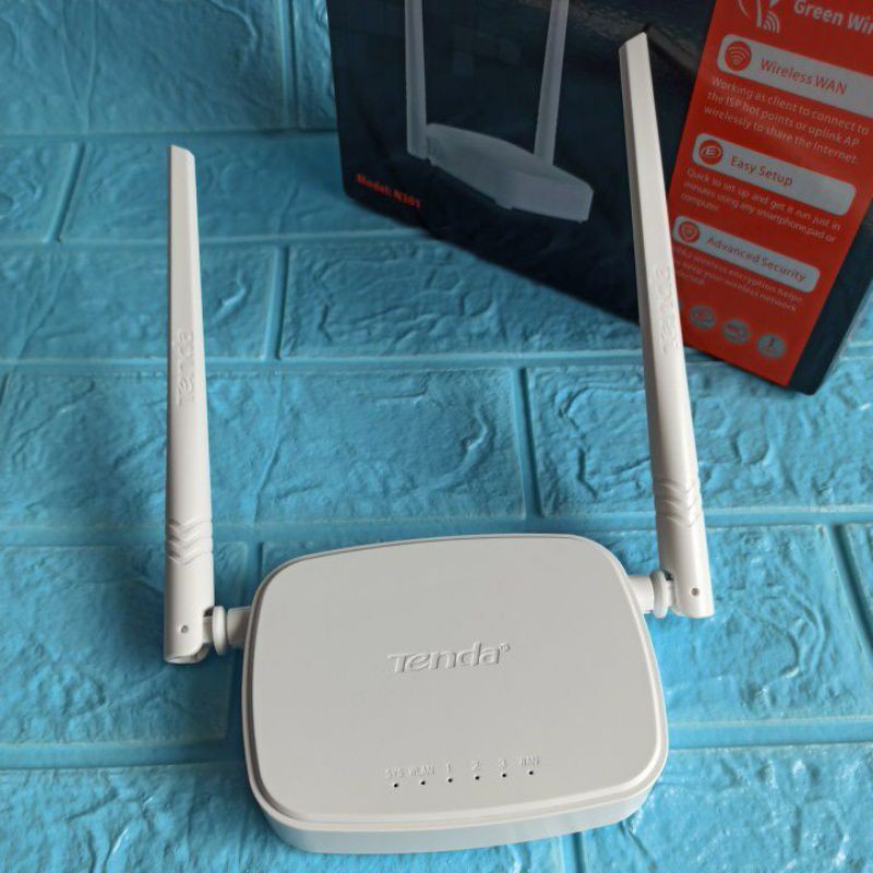 Bộ phát wifi Tenda N301( trắng) phân phối chính hãng