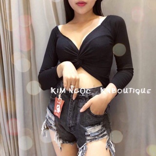 Áo xoắc eo sexy