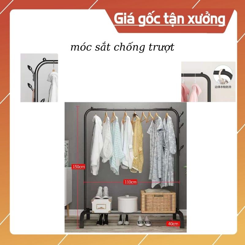 GIÁ TREO QUẦN ÁO,MŨ, TÚI  Đa Năng ( 3 in 1) , MẪU mới - sang - Đẹp - tiện lợi, dễ dễ lắp ráp