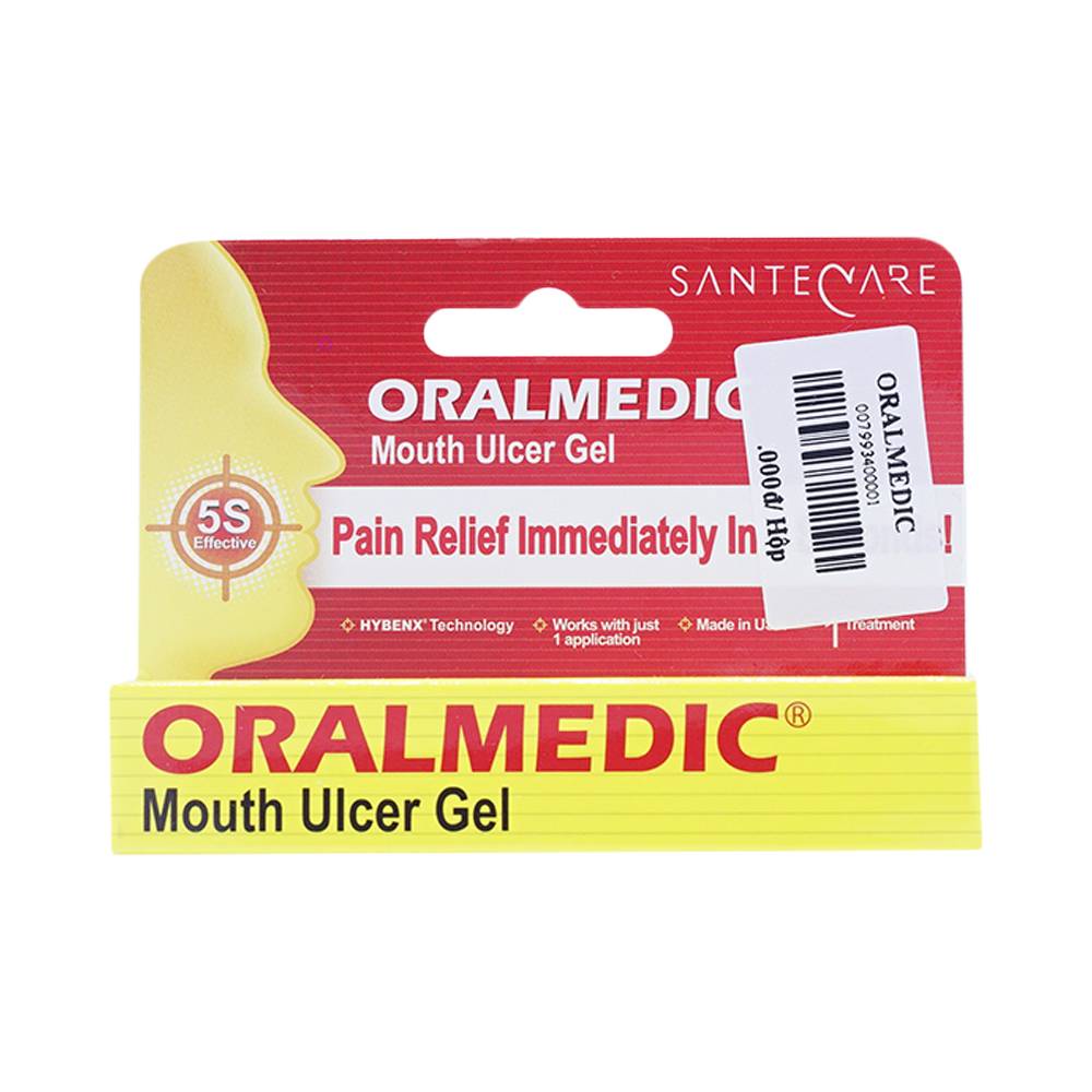 Kem bôi nhiệt miệng Oralmedic (Hộp 0.3ml)