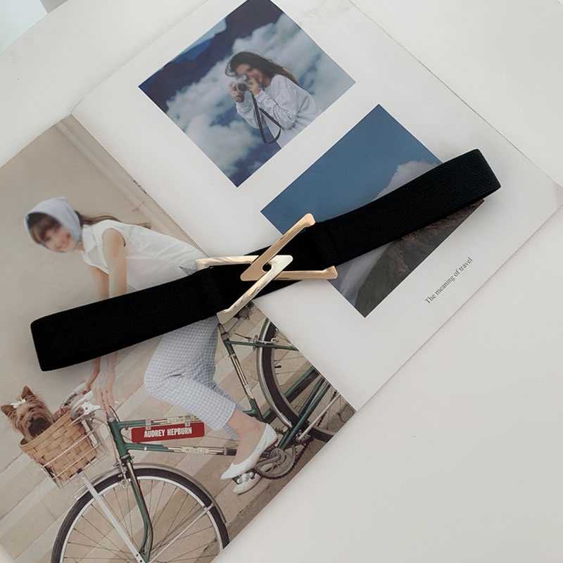 Thắt lưng co giãn kiểu dáng đơn giản thời trang dành cho nữ