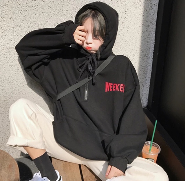 (ORDER) Áo hoodie nỉ tia kéo weekend | WebRaoVat - webraovat.net.vn