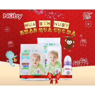 Tã bỉm quần nuby loại mới 2020, hàng chính hãng, size m48 l46 xl44 - ảnh sản phẩm 3