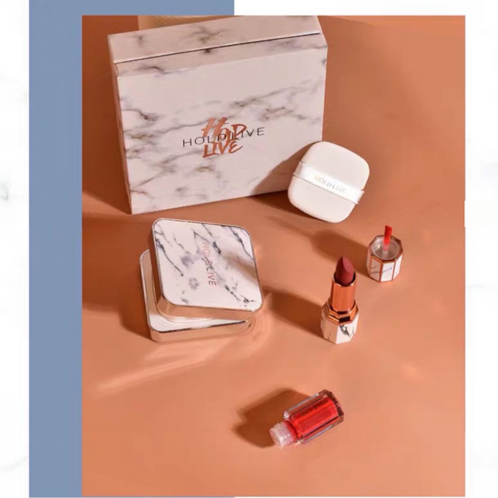 Bộ trang điểm Phấn nước + Son lì + Son kem Hold Live | BigBuy360 - bigbuy360.vn