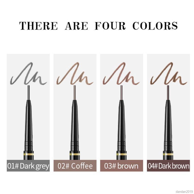 Bút Kẻ Lông Mày Thiết Kế Hai Đầu 4 Màu Tùy Chọn 1.5mm | BigBuy360 - bigbuy360.vn