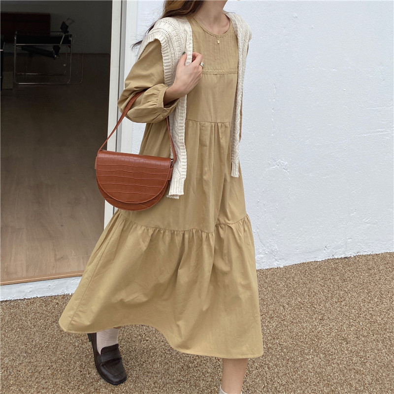 Đầm cotton/ Khăn choàng móc len hoa màu trơn thời trang dành cho nữ 38653