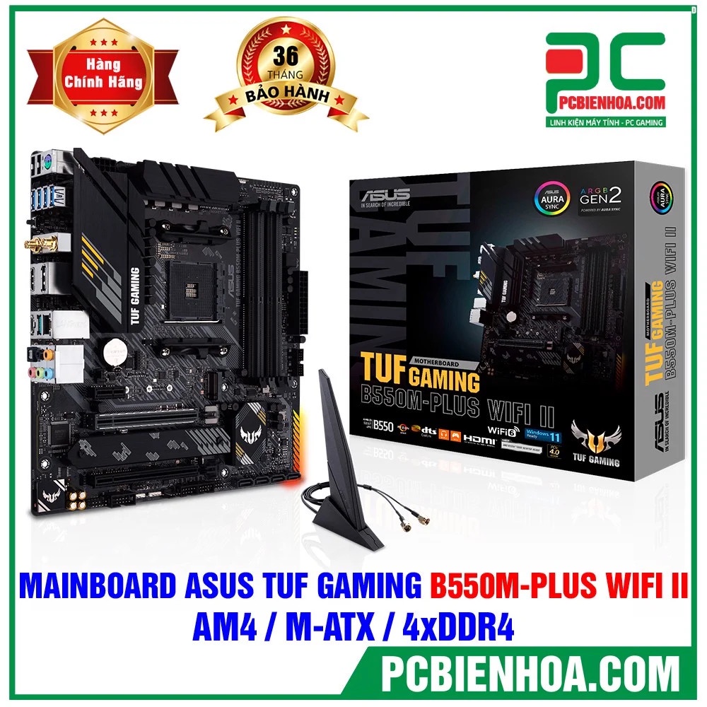 Mainboard ASUS TUF GAMING B550M-PLUS WI-FI AMD B550, Socket AM4, m-ATX, 4