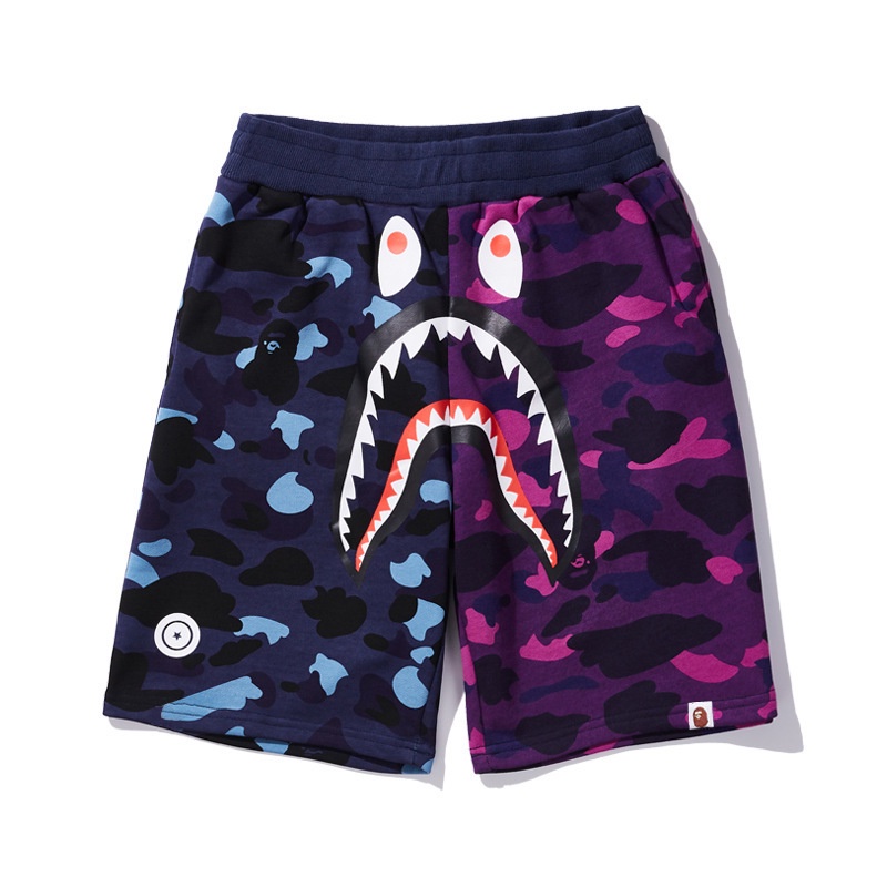 Quần Short Thể Thao Nam In Logo Bape Thời Trang Năng Động