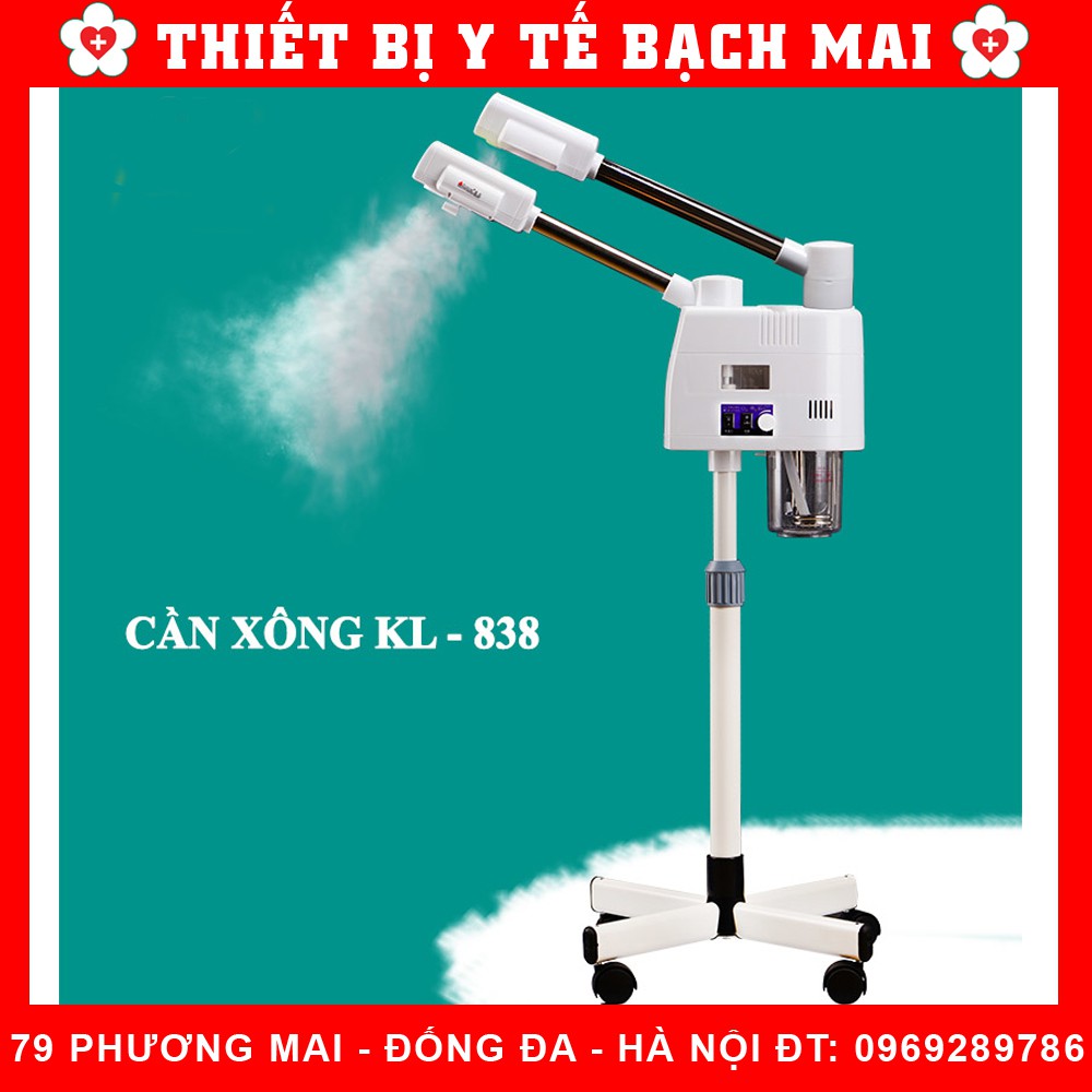 Máy Xông Mặt 2 Cần Nóng Lạnh KL-839 Dùng Trong Spa