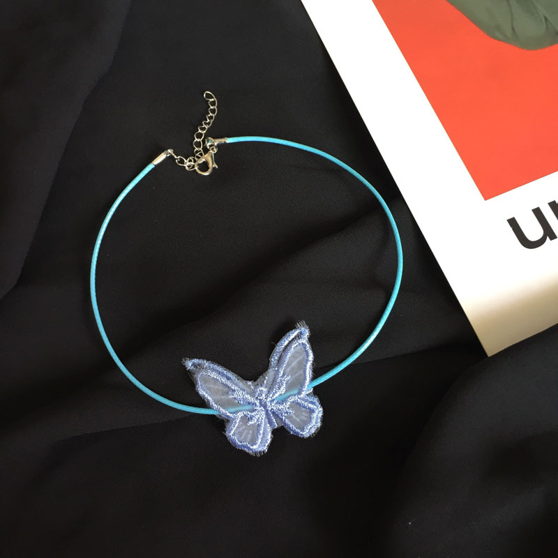 Vòng Cổ Choker Hình Bướm Xinh Xắn Cho Nữ
