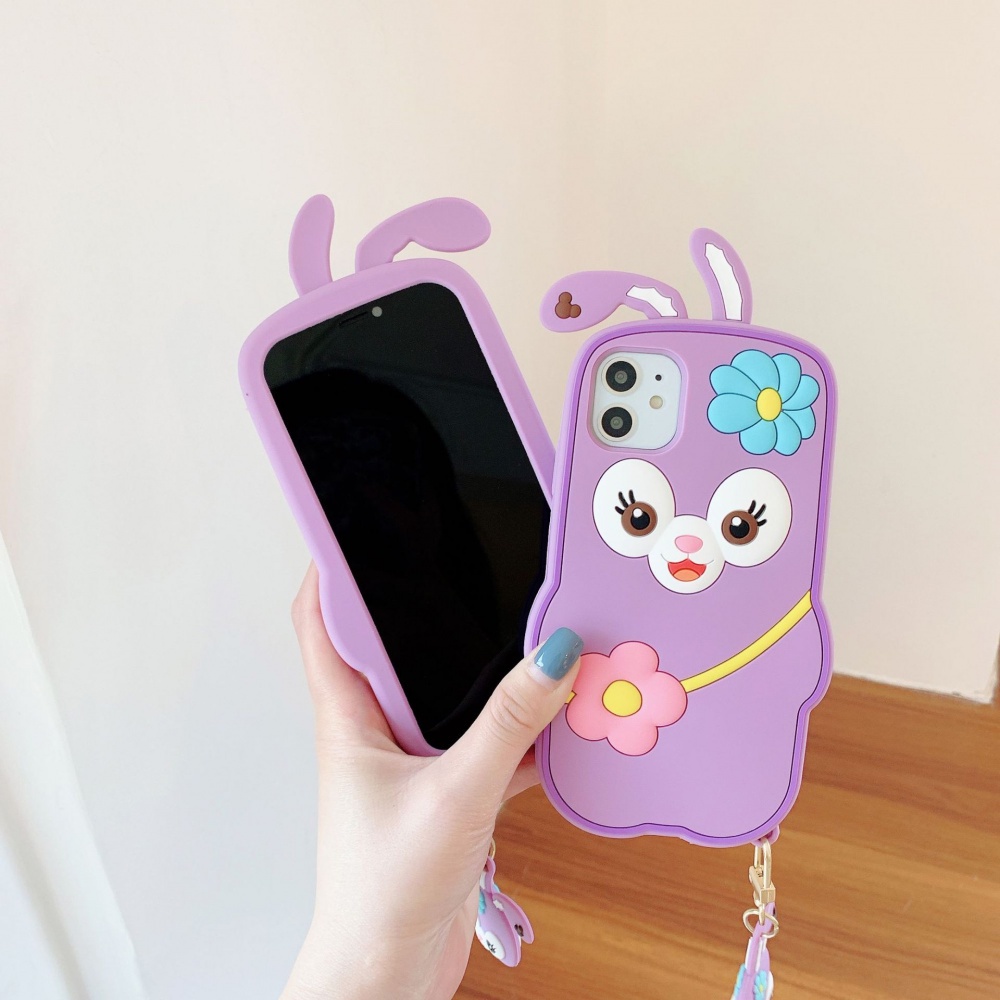 Ốp điện thoại silicone mềm hình StellaLou 3D dễ thương cho OPPO A74 5G A16 A54 A52 A92 A9 A5 2020 A7 A5S A12 A11K A3S F11 F9 RENO 6 5 2