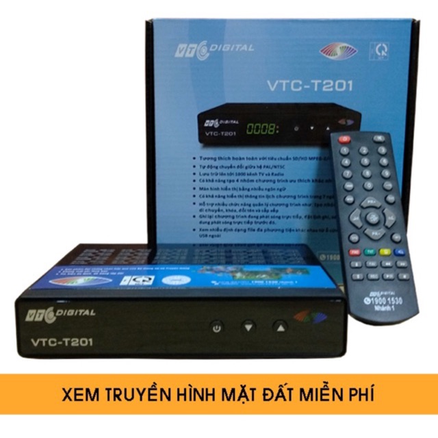 Đầu thu kỹ thuật số DVB T2 cũ các loại