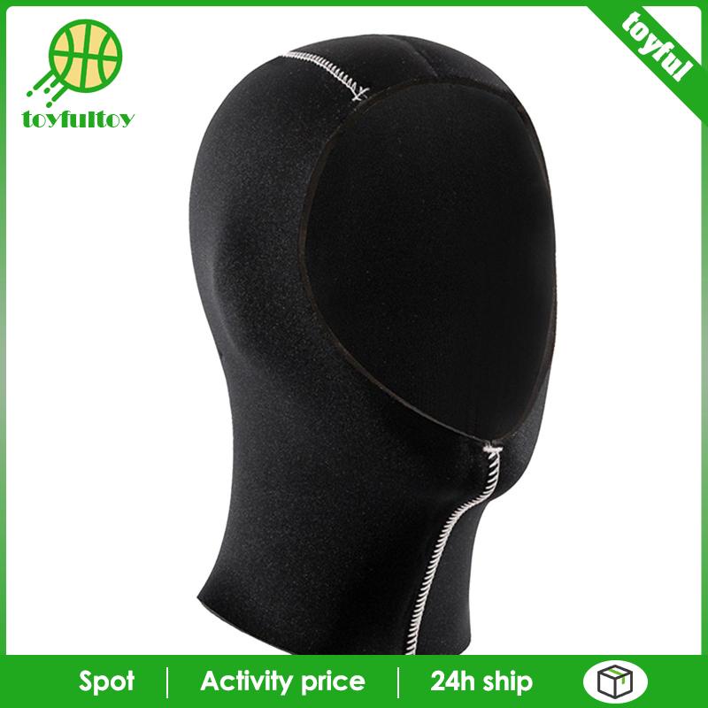 [Toyfulcabin] Mũ Trùm Đầu Giữ Nhiệt Co Giãn Bằng Cao Su Tổng Hợp Dùng Khi Lặn Dưới Nước