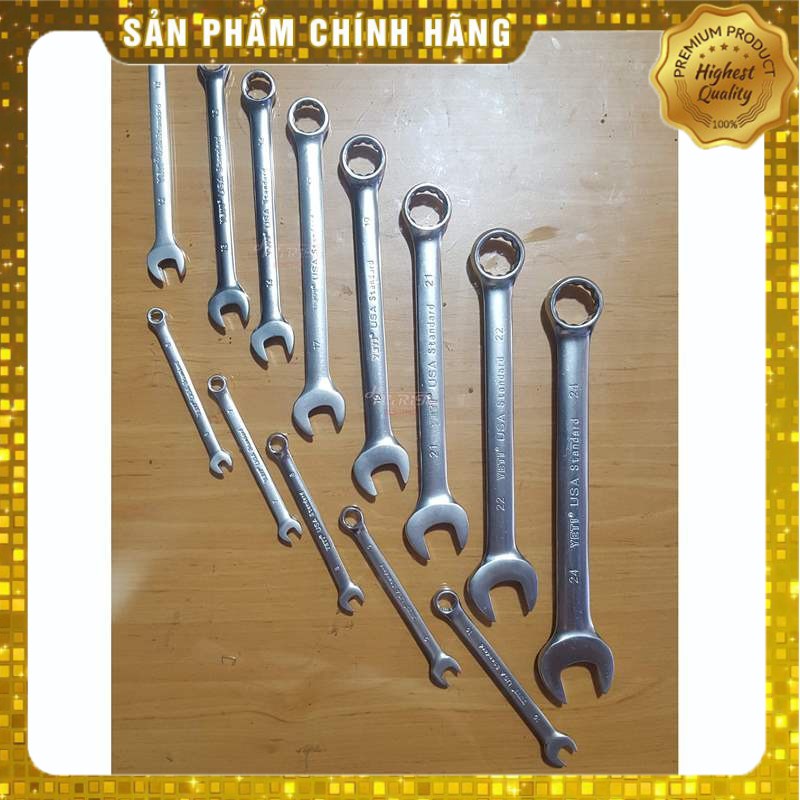 Cờ lê vòng miệng Yeti tiêu chuẩn USA số 6 7 8 9 10 12 13 14 17 19 21 22 24 CAO CẤP