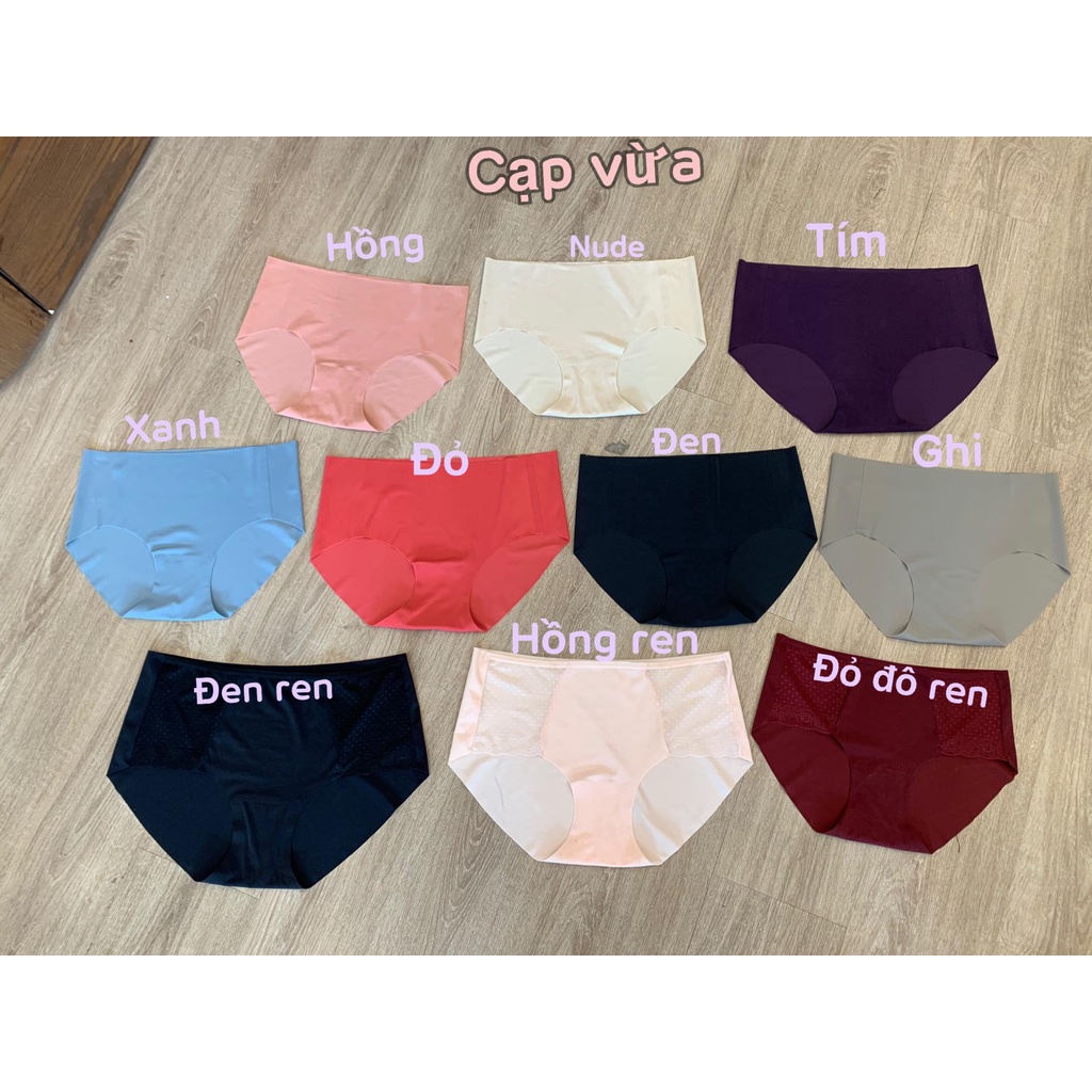 Quần chip thời trang nữ (cạp vừa v ren)