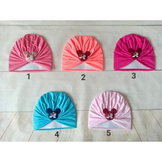 Mũ turban mickey cho bé gái/ nón turban