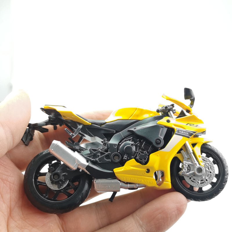 MÔ HÌNH XE MOTO SIÊU XE YAMAHA YZF-R1 | MSZ tỷ lệ 1:18